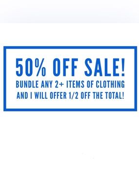 Bundle & Save - 50% off total bundle (2 item minimum)